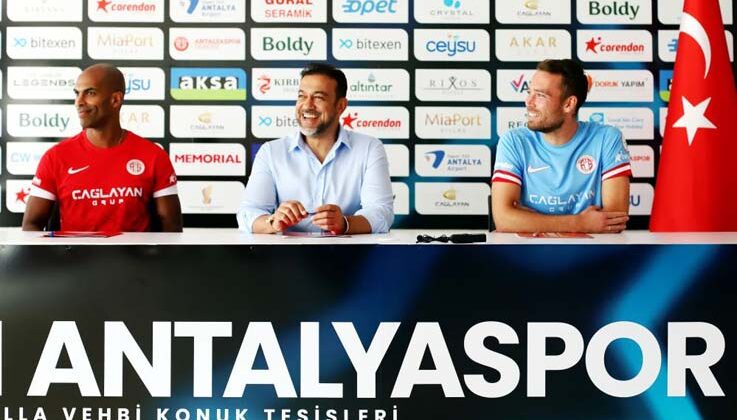 Naldo Pereira ve Sander Van de Streek, Antalyaspor’da