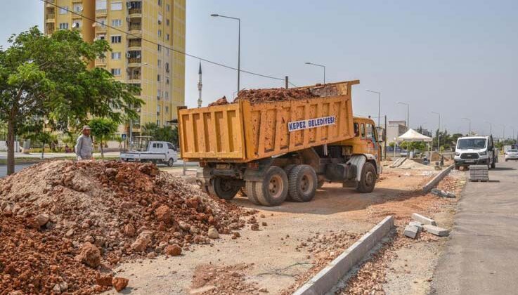 Kepez’den caddelere şehir estetiği