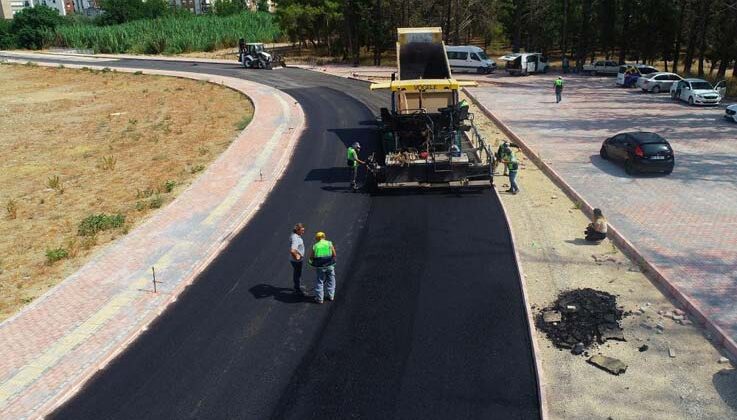 Konyaaltı’nda yollar yenileniyor