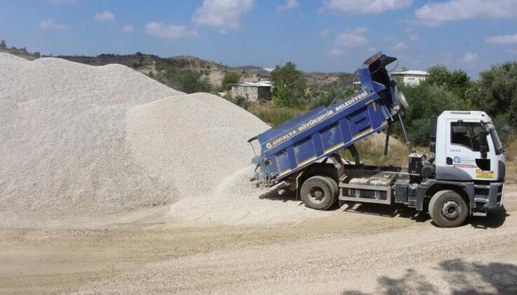 Belenobası-Gebece grup yolu asfaltında sona gelindi