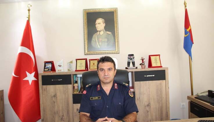 Binbaşı Erkan Özgür görevine başladı