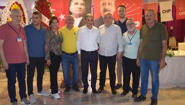 CHP Aksu’da Kenan Yıldız yeniden başkan seçildi