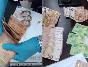 Rüşvet iddiasıyla gözaltına alınan liman başkanının çekmecesinden çıkan 3 bin euro jandarma kamerasında