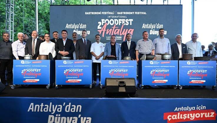 2. Uluslararası Food Fest Antalya GAstronomi Festivali kapılarını açtı