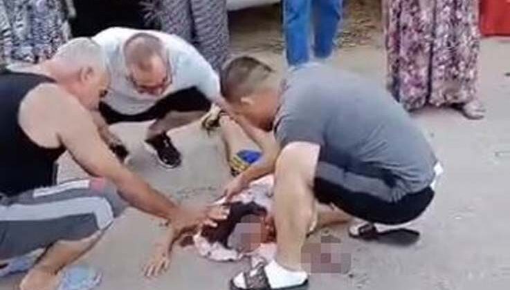 Çocuğun kullandığı motosiklet çocuğa çarptı:2 yaralı