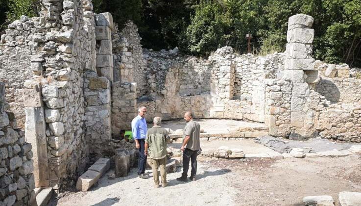 Olimpos’taki tarihi kent gün yüzüne çıkıyor