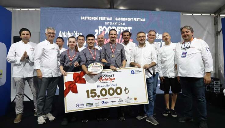 Lezzet dolu festival gastronomi şöleni yaşattı