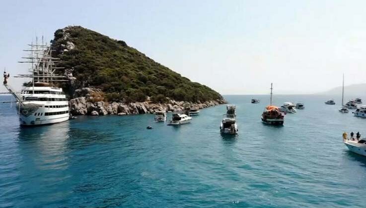 Oruç Reis’in hikayesinin başladığı ada, bugün turistlerin cazibe noktası oldu