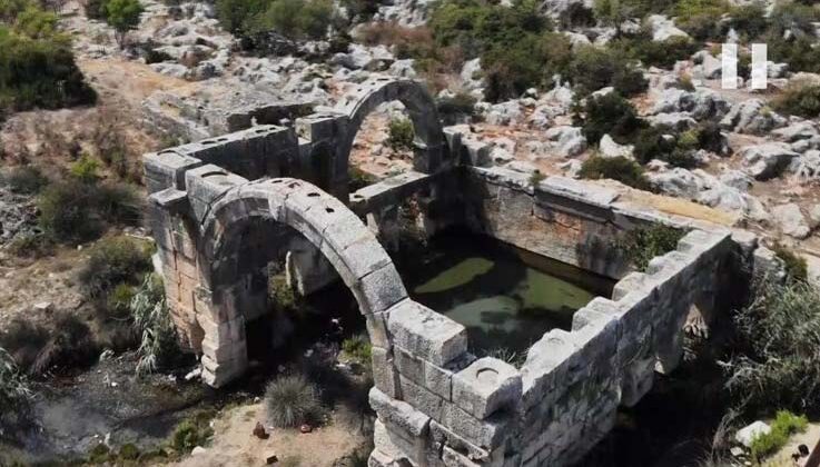 2 bin yıllık tarihi su yapısı yüzülerek gezilebilecek arkeopark olmayı bekliyor
