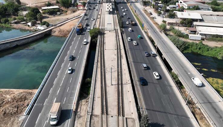 Cırnık Köprüsü 3 şeritten 5 şeride çıkarıldı