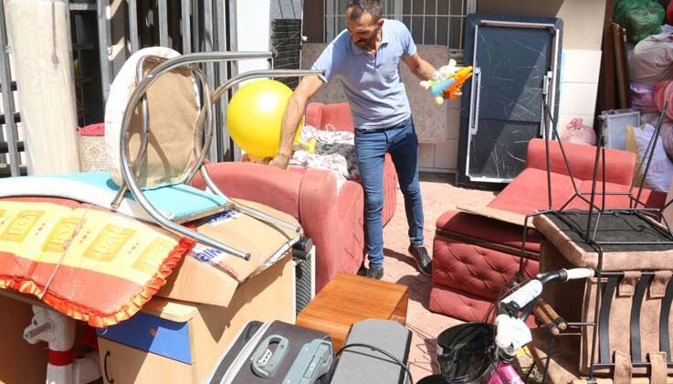 Fahiş artışa boyun eğmedi, evinden tahliye edildi