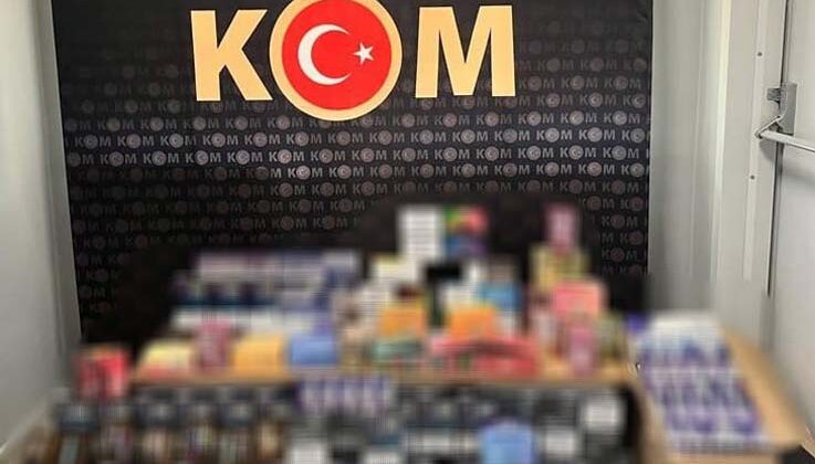 Antalya’da 4 milyon liralık kaçakçılık operasyonu