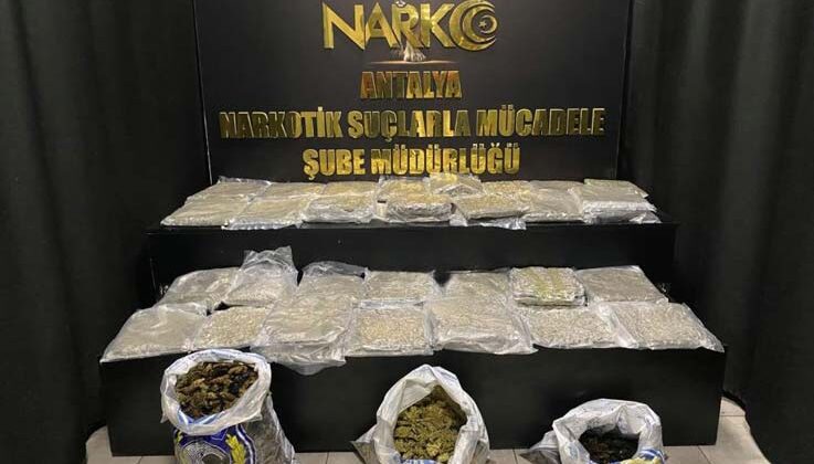 Narkotik polisinden 1 ayda 677 operasyon
