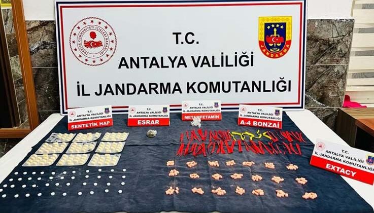 Cezaevi firarisi uyuşturucuyla yakalandı