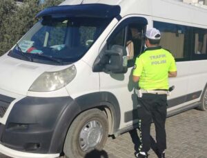 Gazipaşa’da okul servisleri denetlendi