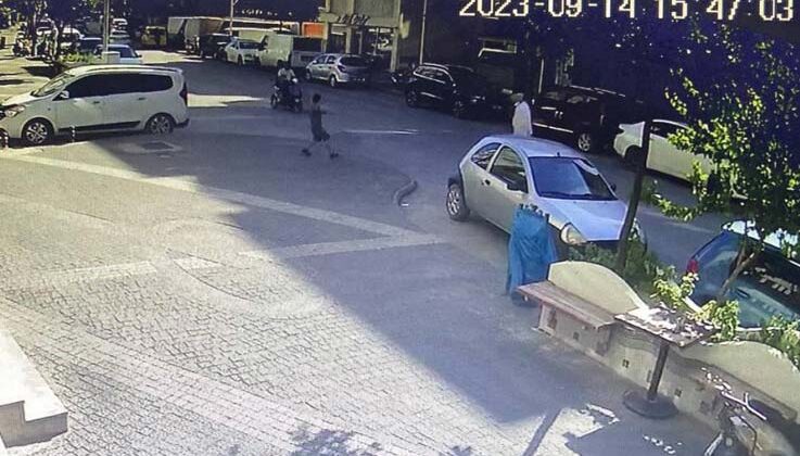 Yola fırlayan çocuk ölümden döndü