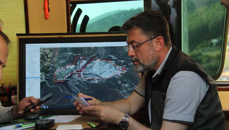 Bakan Yumaklı: “Alanya yangınının enerjisi düşürüldü”