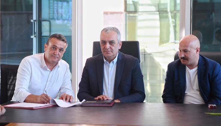 Konyaaltı’nda işçileri sevindiren protokol