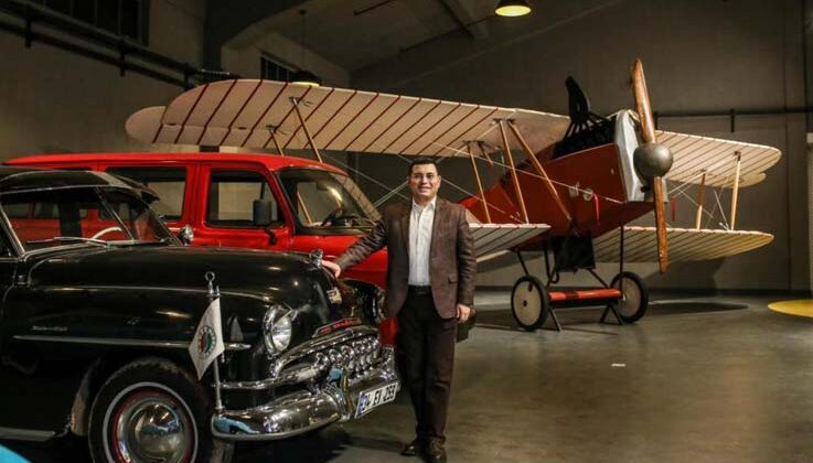 Kepez’in Araba Müzesi’ne, Otomobil Festivalli açılış