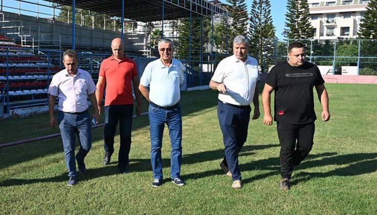 Kazım Gül Spor Tesisleri’nde yenileme çalışmaları başlatıldı