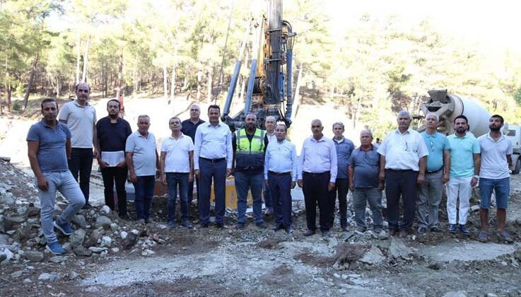 Kaş’ta Lengüme Köprüsü’nün temeli atıldı