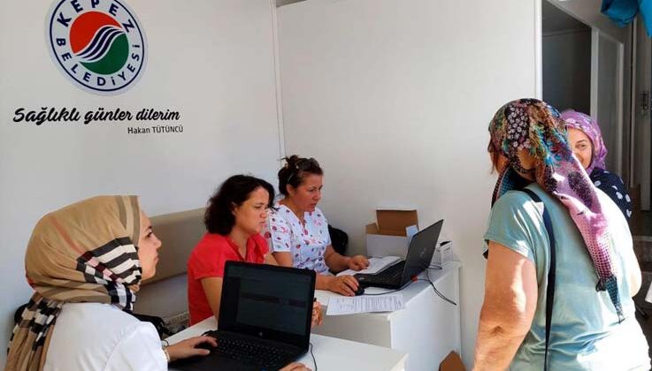 Kepez’in mobil hizmetleri Gazipaşa’da