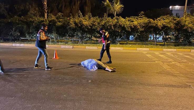 Otomobilin çarptığı Ukraynalı turist hayatını kaybetti