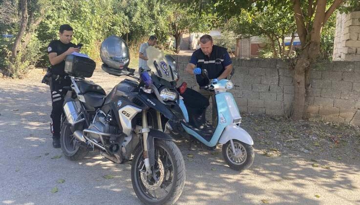Motosikletli Yunus timlerinin dikkati hırsızların hayallerini suya düşürdü