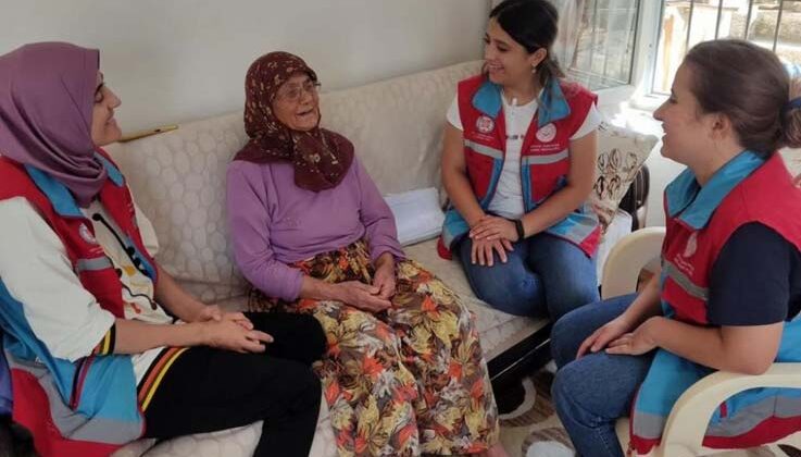 Vefa ekibi 1 haftada 173 faaliyet gerçekleştirdi
