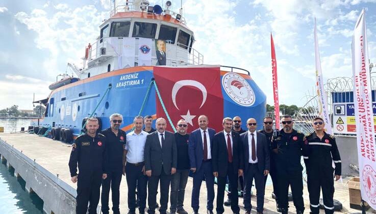 ’Akdeniz Araştırma 1’ gemisi Lübnan kara sularındaki balık ekosistemini araştıracak