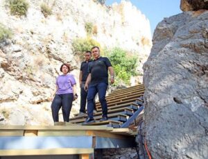 Alanya Kalesi Yayalaştırma Projesi’nin son etabına gelindi