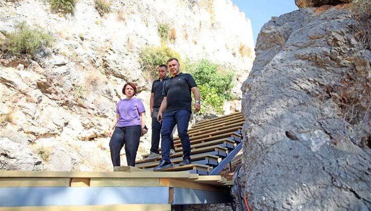 Alanya Kalesi Yayalaştırma Projesi’nin son etabına gelindi