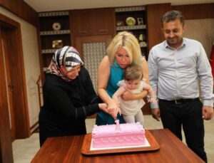 Türkiye’nin ikinci rahim nakli bebeği 1 yaşında