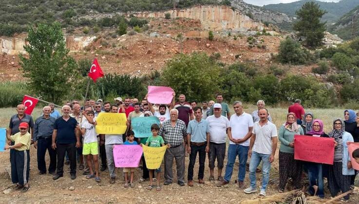 Köylülerin kum ocağı direnişi yargıya taşındı