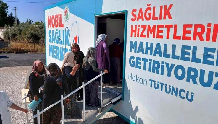 Kepez’in,Mobil Sağlık Merkezi Muratpaşa’da