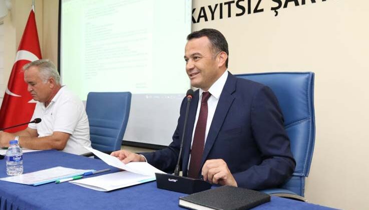 Kaş Belediyesi, ekim ayı meclis toplantısı yapıldı