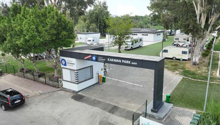 Antalya’da Karavan Park yerli ve yabancı tatilcilerin yeni gözdesi