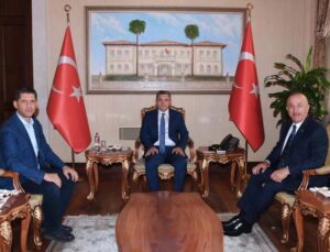 Vali Şahin, Çavuşoğlu’nu ağırladı