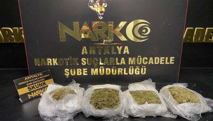 Antalya’da Eylül ayındaki narkotik operasyonlarında 80 şüpheli tutuklandı