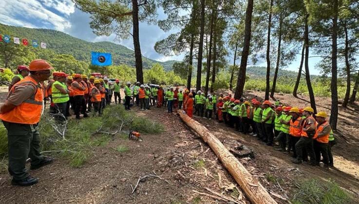 Gazipaşa’da orman personeline eğitim verildi