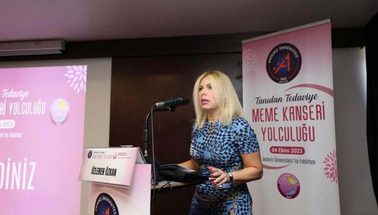 Akdeniz Üniversitesinde meme kanseri tanı ve tedavisinde yenilikler konuşuldu