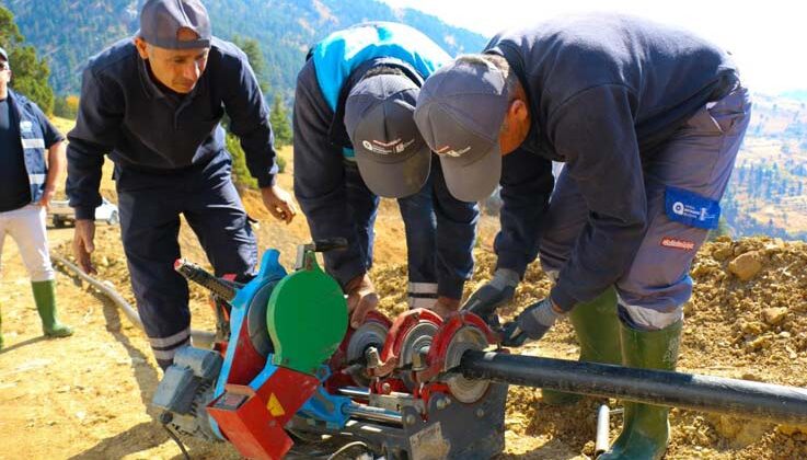 Büyükşehirden Bedan Mahallesi’ne 50 tonluk içme suyu deposu