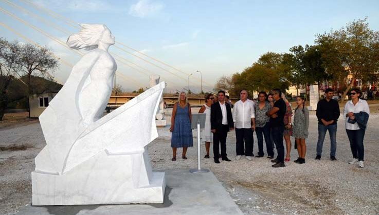 Manavgat’ta Taş Heykel Sempozyumu sona erdi