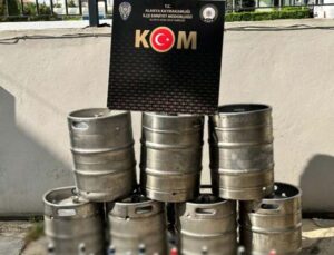 Antalya’da bin litre sahte alkol ele geçirildi