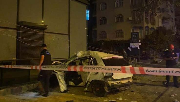 Antalya’da feci kaza iki genci hayattan kopardı, gözyaşları sel oldu