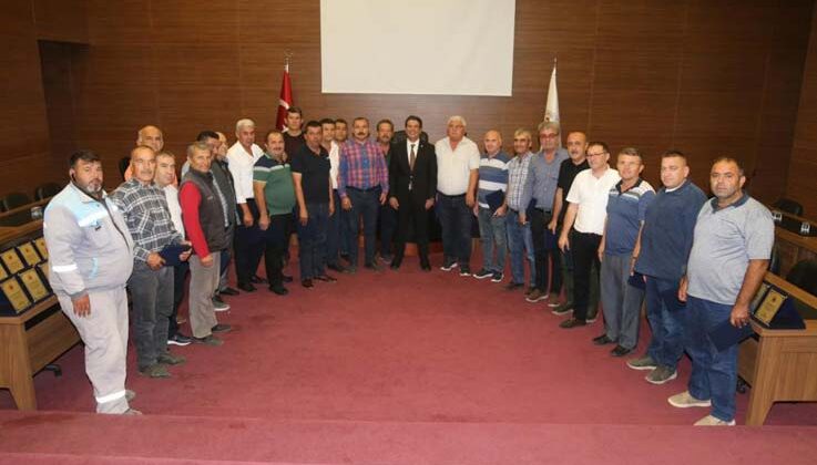 Döşemealtı’nda emekliye ayrılan 76 personele veda