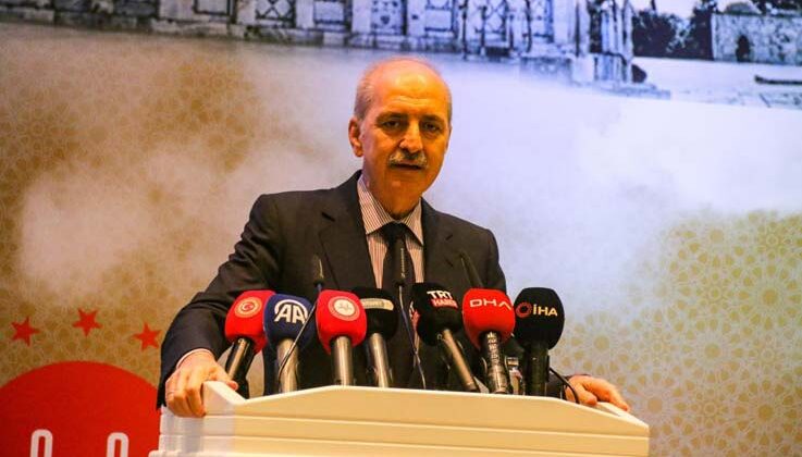 Kurtulmuş: “İnsanların evlerini başlarına yıktıkları bir ortamda yaşıyoruz”