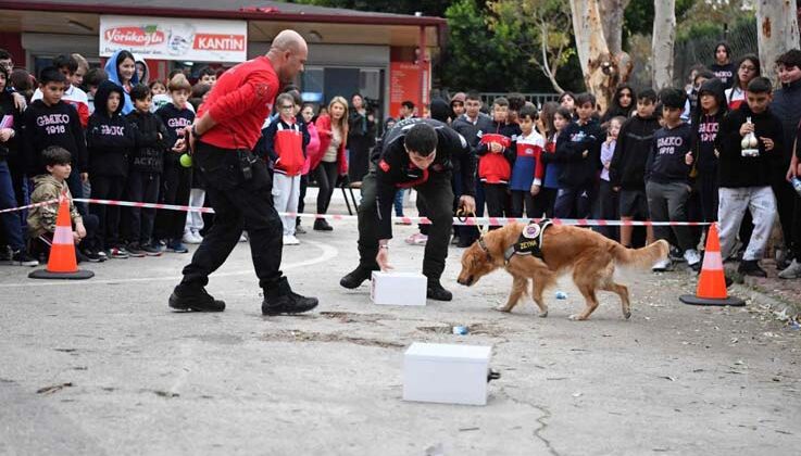 Zeyna’dan öğrencilere afet tatbikatı