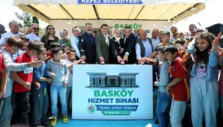 Başköy’ün hizmet binası açılışa hazır
