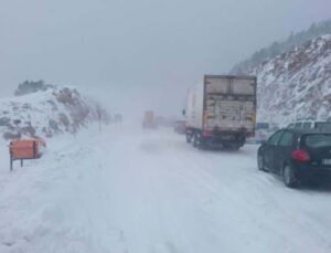 Alacabel’e mevsimin ilk karı düştü